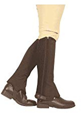 Dublin Easy Care Half Chap, Adult, Men's women's, black - black