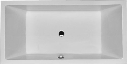 Duravit Starck – Badewanne Einbau 2 einschließlich Dorsal starckx weiß