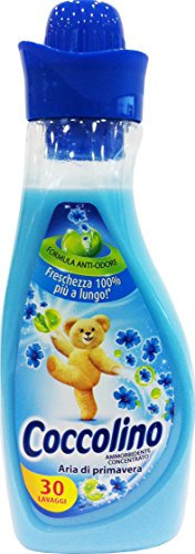 16 x COCCOLINO Ammorbidente Concentrato Blu 30 Lavaggi 750 Ml