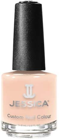 JESSICA Custom Colour Nail Polish, Pink Tutus 14.8 ml | Nude pink crème shade, Chip resistant nail polish, Rich colour with high-gloss finish, Professional nail paint