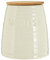Premier Housewares Biscuit Ceramic Kitchen Storage Jars Cream Cookie Jars for Biscuits Canisters for The Kitchen Tea Coffee Sugar Tea Coffee and Sugar Canisters,15 x 15 x 16 cm