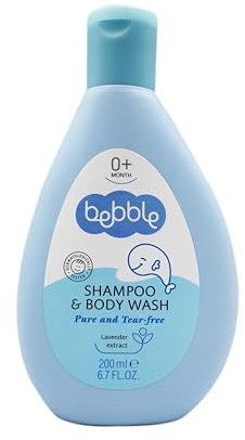 Bebble Baby Shampoo & Bad für Haut und Haar 200ml