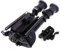 Bravovski 6-9 Pouces Tactique de Chasse réglable en Hauteur pivotant Benchrest Bipied avec Adaptateur