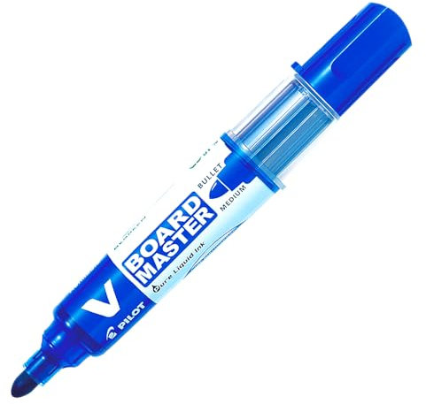 PILOT 355783 Whiteboard-Marker V BOARD MASTER, Rundspitze, blau