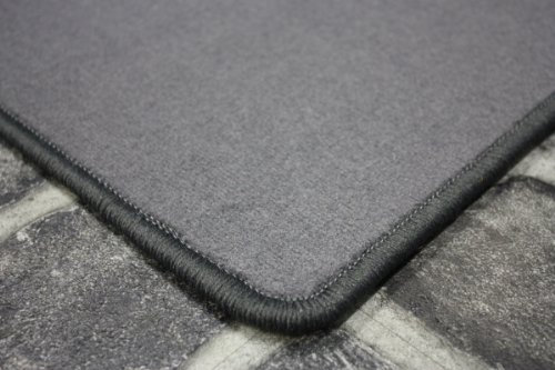Velour Teppichboden Play Anthrazit (97) Auslegeware (ungekettelt), Grösse: 750 x 400cm