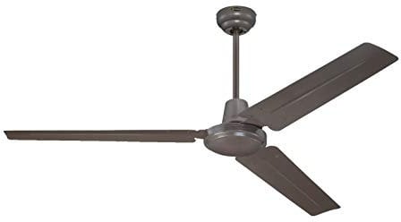 142 cm Deckenventilator Industrial 78623 mit drei Flügeln in der Ausführung Espresso