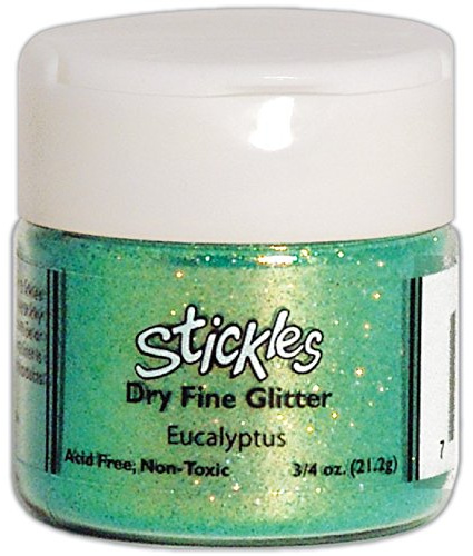 Ranger Stickles Dry Fine Glitter, Eucalyptus