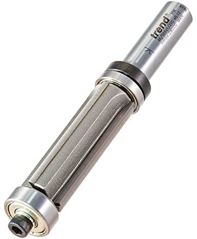 Trend Professional Double Guided Trim Profile Cutter, 19.1mm Diameter x 51mm Cut Length, 1/2 Inch Shank, Tungsten Carbide Tipped, 46/501X1/2TC