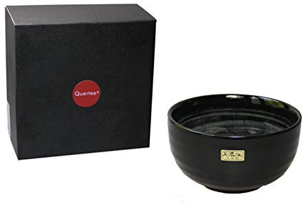 Quertee - Original japanische Matcha Schale Aqua - 400 ml in einer Geschenkbox