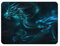 Silent Monsters Tappetino Mouse 24 x 20 cm piccolo, Drago, Bordo tagliato al laser, Durevoli, antiscivolo e silenzioso, gioco, ufficio, casa, lavabile, arrotolabile, Tappetini per il Gaming Mousepad
