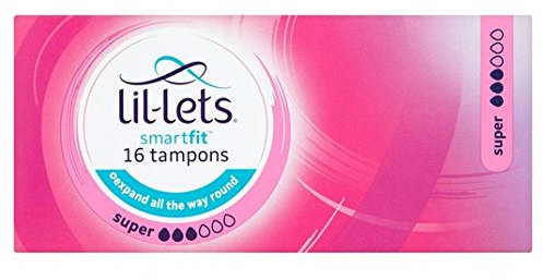 Lil-Super-Tampons können 16 pro Packung