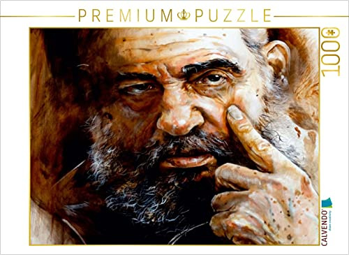 CALVENDO Puzzle Kubas Revolutionsführer Fidel Castro | 1000 Teile Lege-Größe 64 x 48 cm Foto-Puzzle für glückliche Stunden