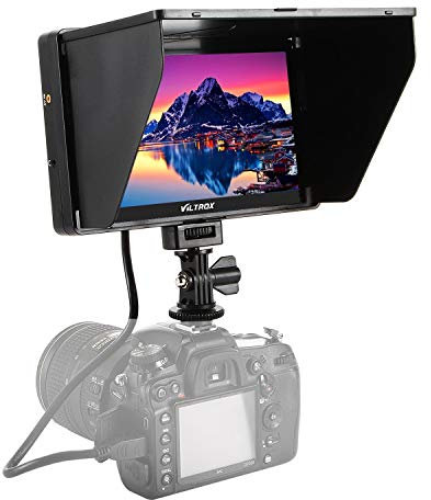 VILTROX® DC-70HD 4K HDMI Output 7 inch Camera Video Field Monitor IPS Full HD 1920x1200 HDMI AV Input for DSLR Canon Nikon Sony Camcorder