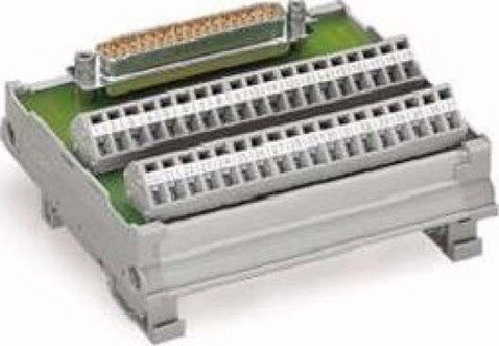 WAGO GmbH& Co. KG Übergabe Baustein 25pol.,Sub-Min-D-Sti 289-547