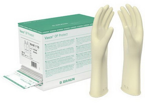Vasco OP Protect Operationshandschuhe Naturlatex 50 Paar Gr. 7,5