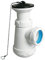 Jimtem 004036 Sifon Lavabo-Bide S-84, Botella Corto Extensible, 1 1/4 X 63, Blanco