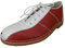 Ikon Men`s Marriot Bowling Shoe (9, red/White/Blue)