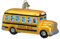Old World Weihnachten Schule Bus Glas geblasen Ornament