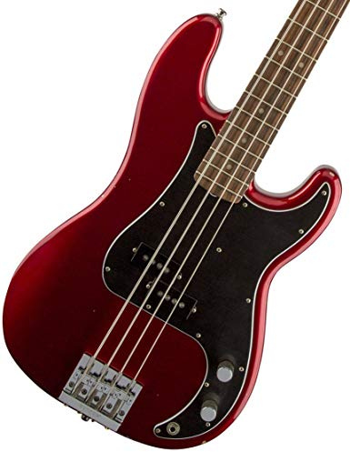 Fender 0142500309 Nate Mendel P BASS PALISANDER GRIFFBRETT E-Gitarre, Candy Apple Red