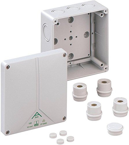 Spelsberg Abzweigkasten IP65 10qmm 140x140x79mm gr kst Wand/Decke quadrat hfr ABOX100-L