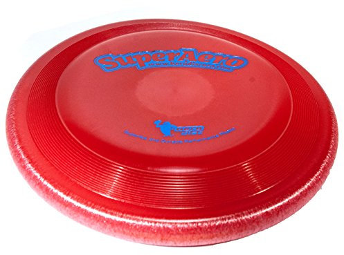 Hero Super Aero Starlite Sportscheibe für fliegende Hunde, Rot