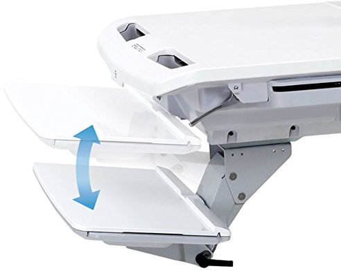 Ergotron SV Height-Adjustable Keyboard Arm - Adjustable arm for keyboard - for StyleView Cart with LCD Pivot, SV40