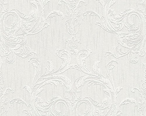 Architects Paper 961961 Wallpaper, Grey, White, 10,05 m (Länge) x 0,53 m (Breite)