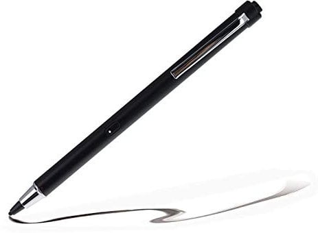 Broonel Navitech Midnight Black Rechargeable Fine Point Digital Stylus Compatible With The Apple Macbook AIR 13.3 inch 2017