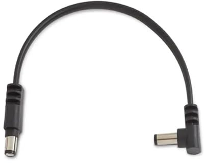 RockBoard Flat Power Cable, Angled/Straight - 15 cm / 5 29/32