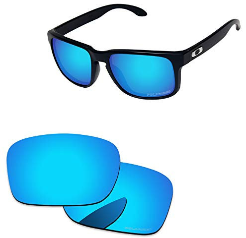 PapaViva Ersatzlinsen für for Oakley Holbrook Eisblau - Polarisiert