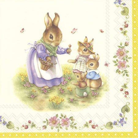 20 Servietten IHR Villeroy&Boch,SPRING FANTASY EASTER, 33x33 cm