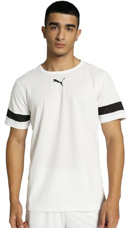 PUMA Herren Teamrise Jersey Shirt, Puma White-puma Black-puma White, 3XL EU