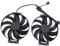 Grafikkartenlüfter 90mm für ASUS RTX 3060, ASUS RTX 3060 Ti 8GB DUAL MINI OC, Cooler Fan Grafikkarte Kühler Fan