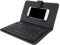 VBESTLIFE Teclado español, Teclado español inalámbrico Bluetooth con Funda Protectora de Cuero, Universal para teléfono móvil de 4.5-6.8in