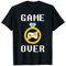 GAME OVER JGA Lustig Junggesellenabschied Bräutigam Gamer T-Shirt