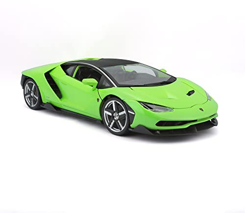 Maisto Lamborghini Centenario Classic Super Car - Maßstab 1:18 - Unglaublich detailgetreue Druckguss Nachbildung Sammlermodell Fahrzeug, grün