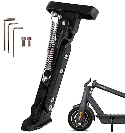ulip Scooter Kickstand Parken Stand Füße Unterstützung Ersatzteil Kompatibel für Ninebot Max G30/Max G30LP Elektroroller Schwarz