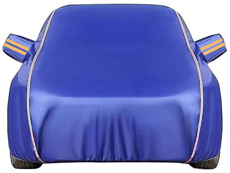 Oxford-Tuch Autoabdeckung Für Mercedes-Benz SLK Class R170 (1996-2004) / R171 (2004-2010) Roadster| Winterfeste Autoplane wasserdichte Staubdichte Vollgarage (Color : Blue, Size : R170(1996-2004))