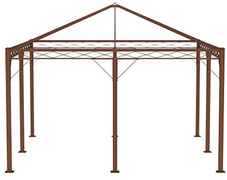 ELEO Pavillon Torino, rostoptik, 4x4 m