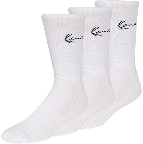 Karl Kani Signature Socks Socken 3er Pack (white, 43-46)