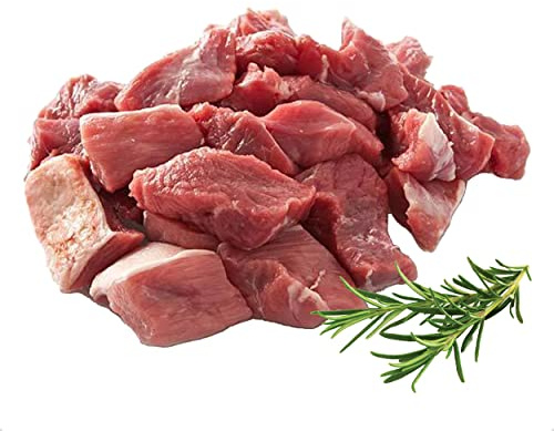 Diced Lamb, Fresh Stewing Lamb Handcut By Master Butcher, Tender, Juicy And Flavoursome, Suitable For Home Freezing. Meat Pack Contains Approximately 1kg