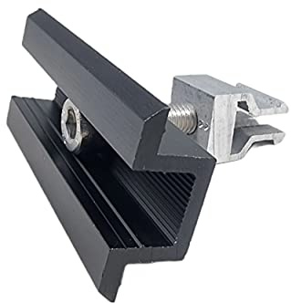 Modulmittelklemme Befestigung Solarmodul Panel Balkonkraftwerk Mittelklemme