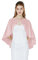 BEAUTELICATE Chiffon Stola Donna Festive Chiffon Sciarpa Cape Bolero Cardigan Per Matrimonio Sposa Abito Da Sera Abito Da Sposa Estate Bianco Nero Avorio, Stile lungo - rosa cipria, Taglia unica
