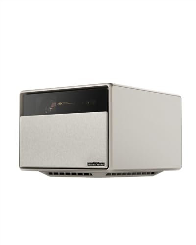 XGIMI Horizon Ultra 4K Beamer Heimkino mit Dolby Vision, Dual Light Heimkinoprojektor, ISA 3.0, 2300 ISO Lumen, Android TV 11.0, 2 * 12 W Harman Kardon Lautsprecher, Optischer Zoom