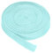 PATIKIL Baumwollband Baumwolle Gurtband 15mm x 9m, Schrägband Baumwoll Nahtband Köperband Saumband Einfassband Stoffband Webband zum Nähen für DIY Basteln Stricken Verpackungen, Hellblau