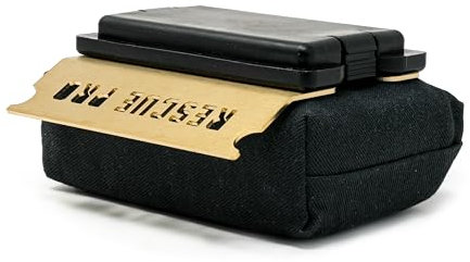 Grill Rescue BBQ Austauschbarer Schaber-Reinigungskopf, [Rescue-Upgraded], Borstenfrei, langlebige und einzigartige Schaberwerkzeuge für Gusseisen- oder Edelstahlroste, Grillreiniger (Rescue Pro Head)