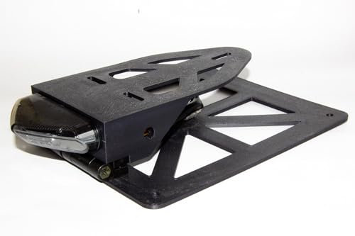 Kennzeichenhalter klappbar | Universal | Enduro/Supermoto (100x130 (50ccm DE))