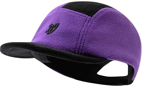 CLAPE Cappello da Baseball a Tesa Corta Cappellino a 5 Pannelli Regolabile Berretto Uomo con Ricamo Invernale Cappelli Donna