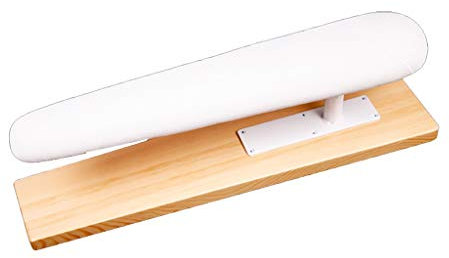 WJFTODAY Bügelbrett aus Massivholz - Kleines Bügelbrett für den Haushalt, mehrere Stile, ügelbrett für den Haushalt, mehrere Stile, multifunktionaler Bügeltisch für Ärmel, Arme und Halsausschnitt (E)