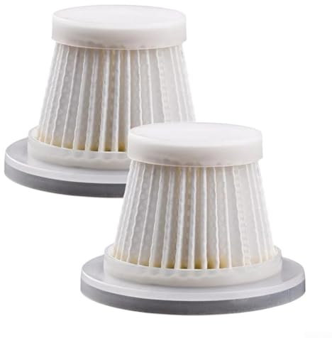 HpLive waschbare und wiederverwendbare HEPA-Filter für kabellosen Autostaubsauger(2 PACK)